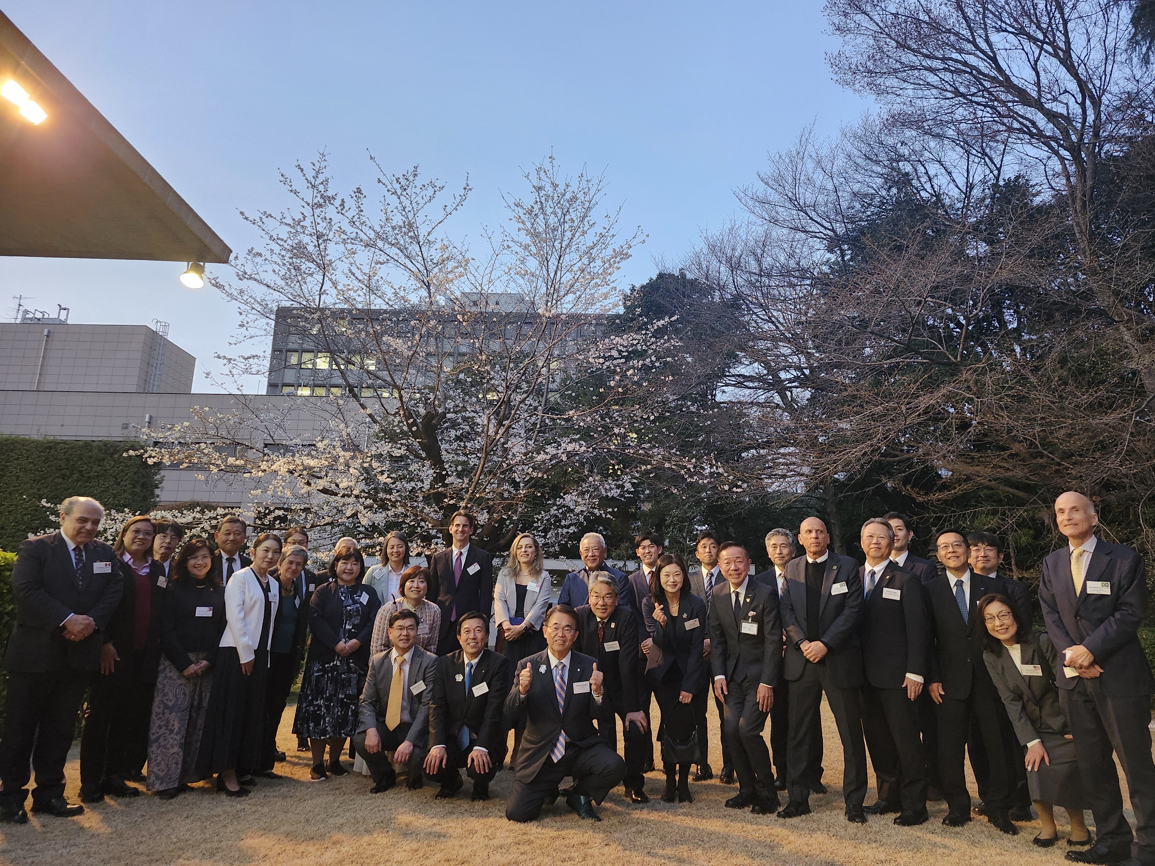 외국공관지원협의회 벚꽃파티 참석(3.24.)